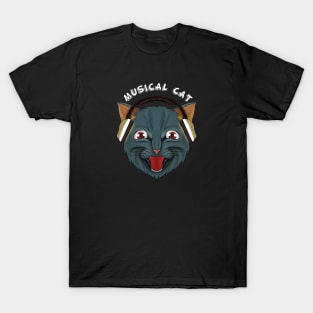 Cat music T-Shirt